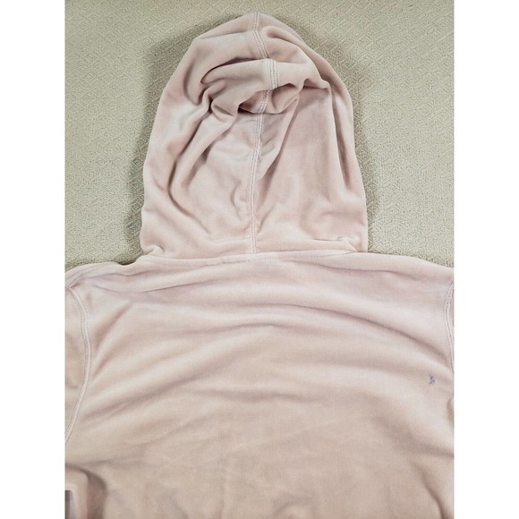 H&M Sweater Womens Small Fleece Hoodie Polyester‎ Full Zip Long Sleeve Velvet - Picture 15 of 16
